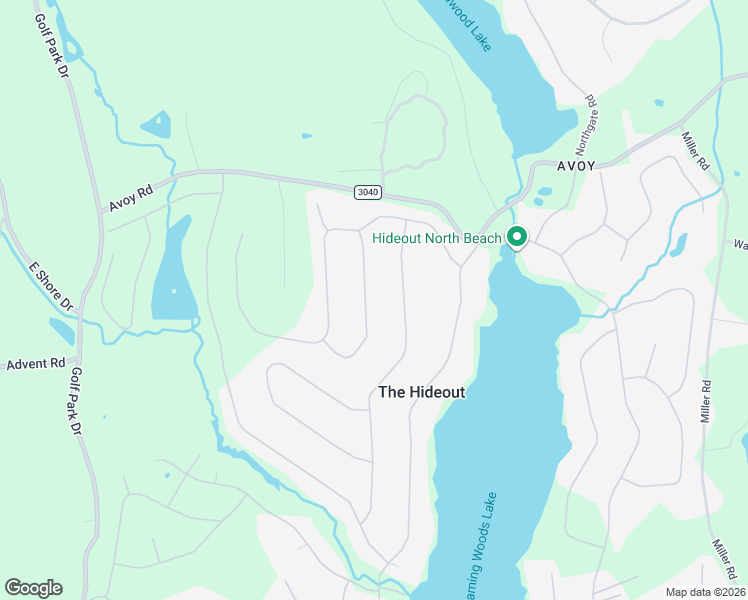 map of restaurants, bars, coffee shops, grocery stores, and more near 1471 Woodcrest Lane in Lake Ariel