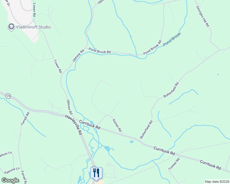map of restaurants, bars, coffee shops, grocery stores, and more near 12 Adams Hill Lane in Newtown
