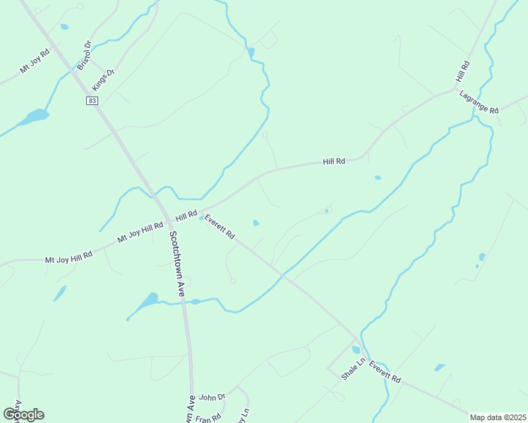 map of restaurants, bars, coffee shops, grocery stores, and more near 6 Darlene Drive in Goshen