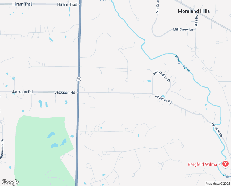 map of restaurants, bars, coffee shops, grocery stores, and more near 35190 Jackson Road in Moreland Hills