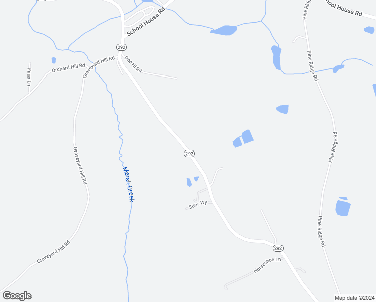 map of restaurants, bars, coffee shops, grocery stores, and more near 798 Highway 292 in Tunkhannock