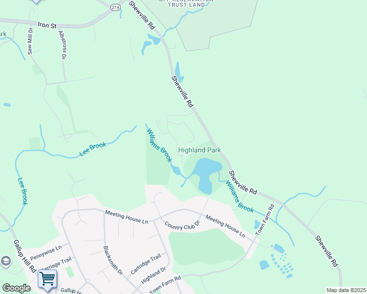 map of restaurants, bars, coffee shops, grocery stores, and more near 12 Lakeside Drive in Ledyard