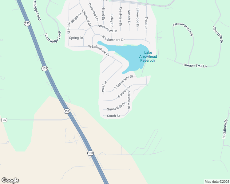 map of restaurants, bars, coffee shops, grocery stores, and more near 11126 Summit Drive in Blair