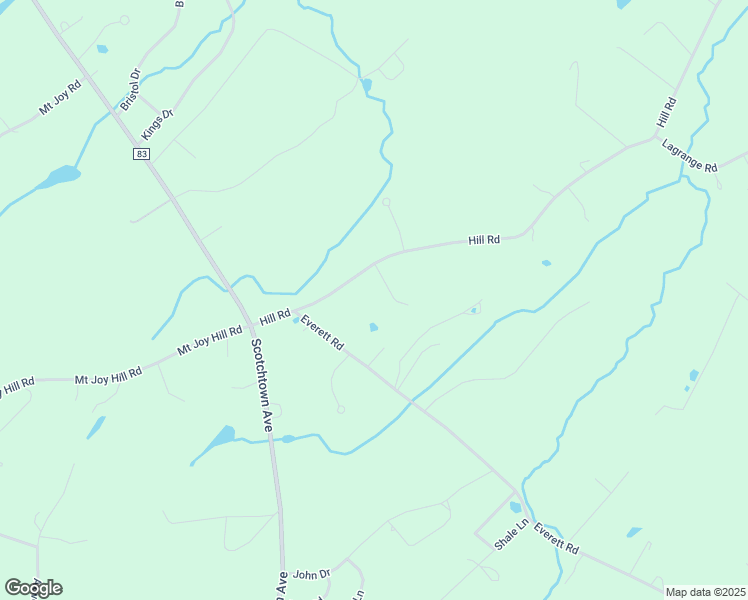 map of restaurants, bars, coffee shops, grocery stores, and more near 6 Darlene Drive in Goshen