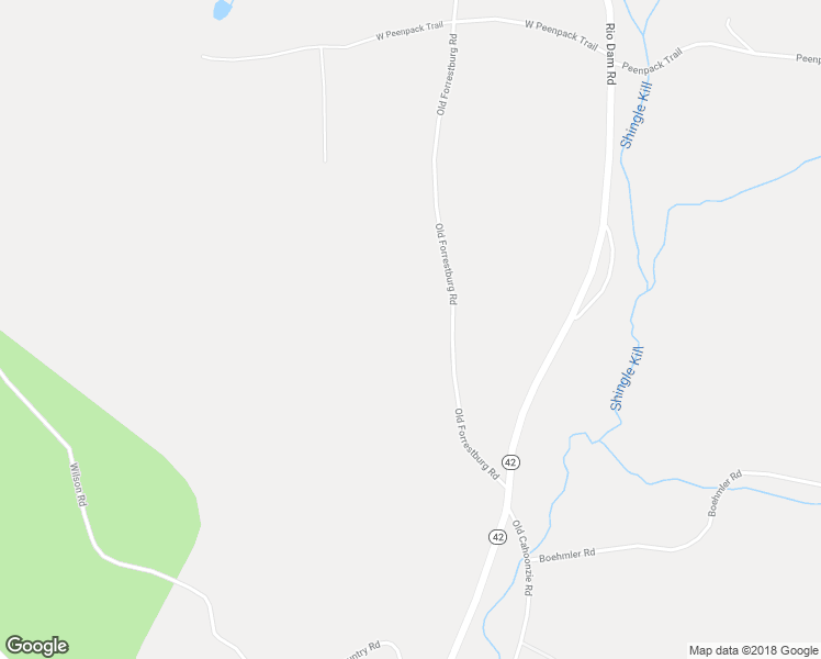 map of restaurants, bars, coffee shops, grocery stores, and more near 47 Old Forrestburg Road in Sparrow Bush