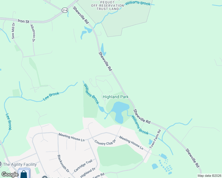 map of restaurants, bars, coffee shops, grocery stores, and more near 16 Lakeside Drive in Ledyard