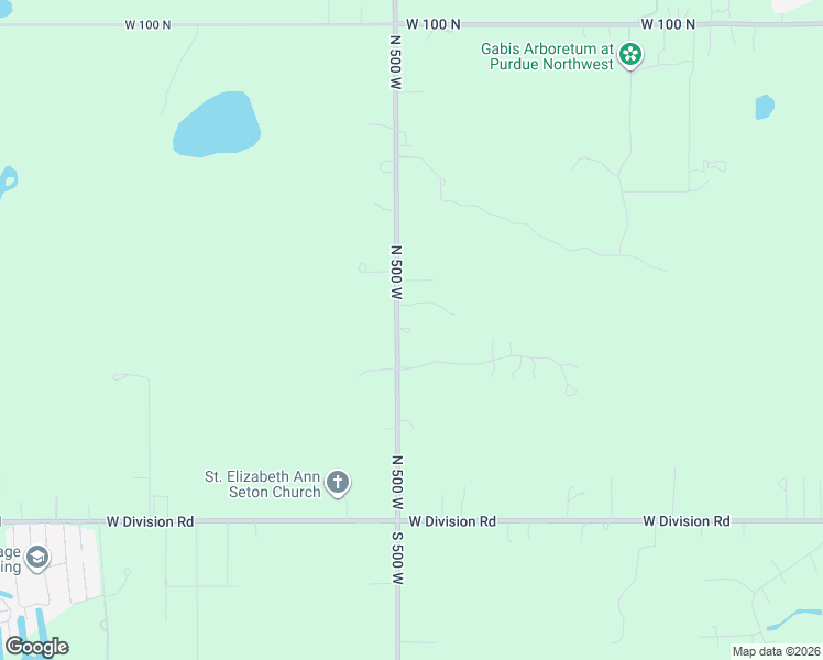 map of restaurants, bars, coffee shops, grocery stores, and more near 36-50 North 500 West in Valparaiso
