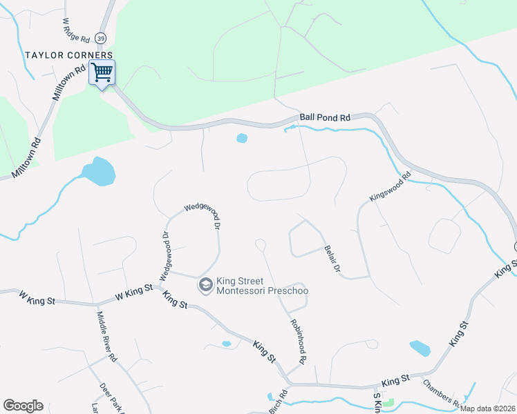 map of restaurants, bars, coffee shops, grocery stores, and more near 24 Pond Crest Road in Danbury