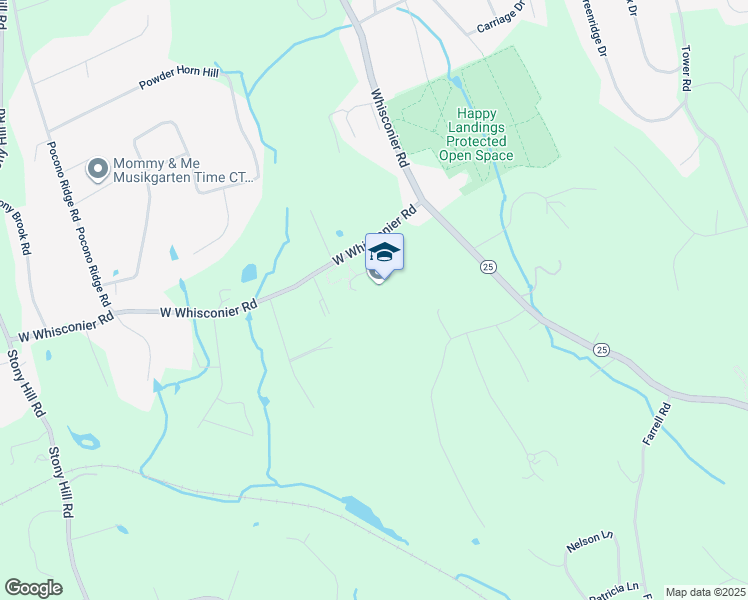 map of restaurants, bars, coffee shops, grocery stores, and more near 17 West Whisconier Road in Brookfield