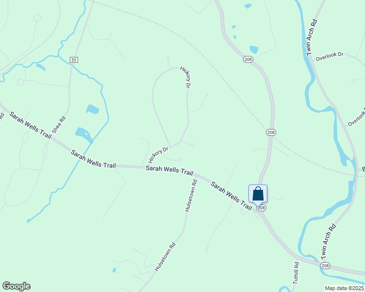 map of restaurants, bars, coffee shops, grocery stores, and more near 2 Oak Lane in Campbell Hall