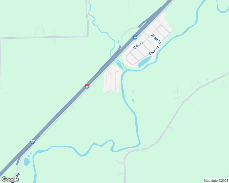 map of restaurants, bars, coffee shops, grocery stores, and more near 41 Cedar Street in Minooka