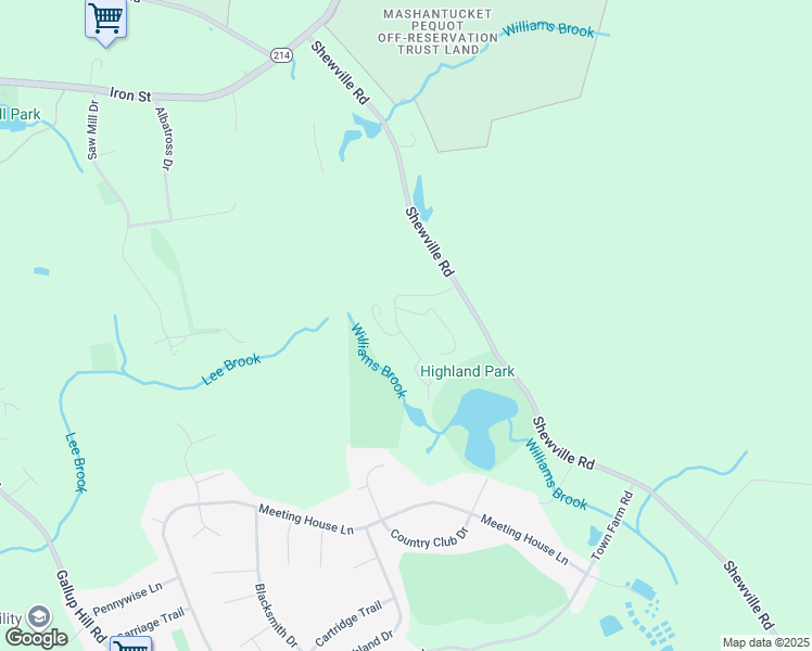 map of restaurants, bars, coffee shops, grocery stores, and more near 20J Lakeside Drive in Ledyard
