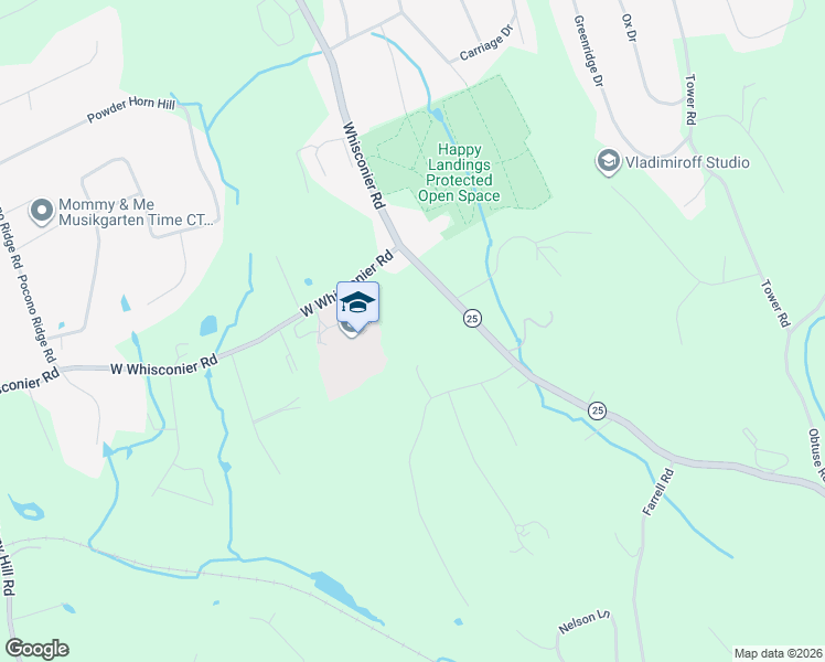 map of restaurants, bars, coffee shops, grocery stores, and more near 34 Whisconier Road in Brookfield
