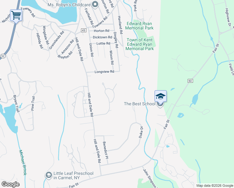 map of restaurants, bars, coffee shops, grocery stores, and more near 114 Fairways Crescent in Carmel Hamlet