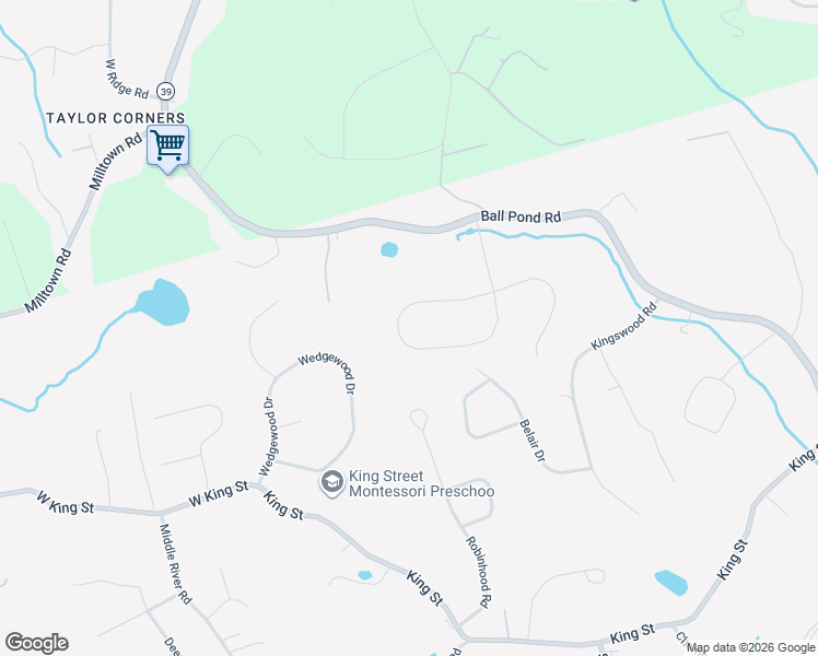 map of restaurants, bars, coffee shops, grocery stores, and more near 24 Pond Crest Road in Danbury