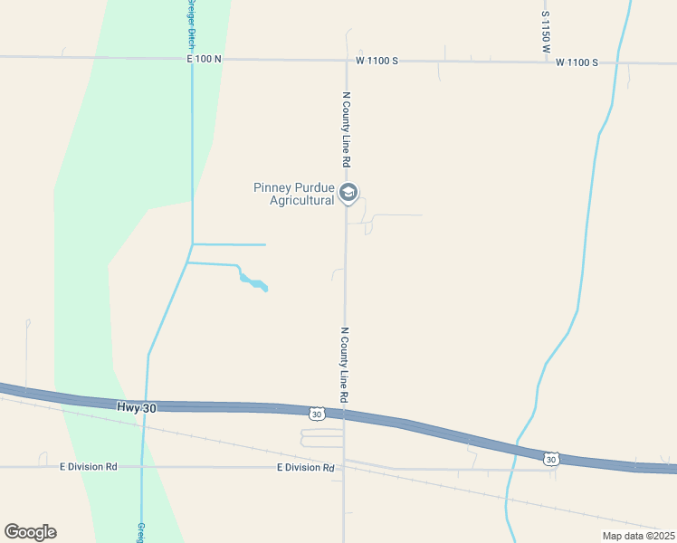 map of restaurants, bars, coffee shops, grocery stores, and more near 11452 South County Line Road in Valparaiso