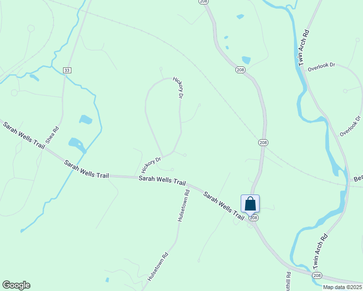 map of restaurants, bars, coffee shops, grocery stores, and more near 2 Oak Lane in Campbell Hall