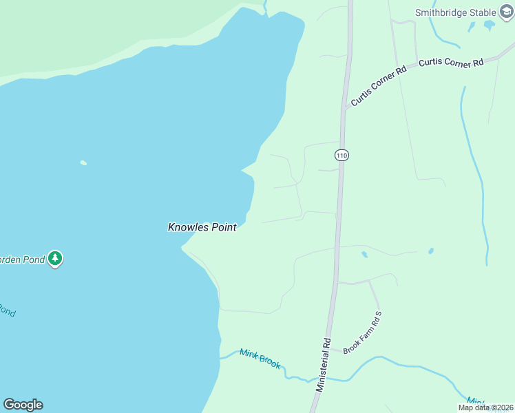 map of restaurants, bars, coffee shops, grocery stores, and more near 1808D Ministerial Road in South Kingstown