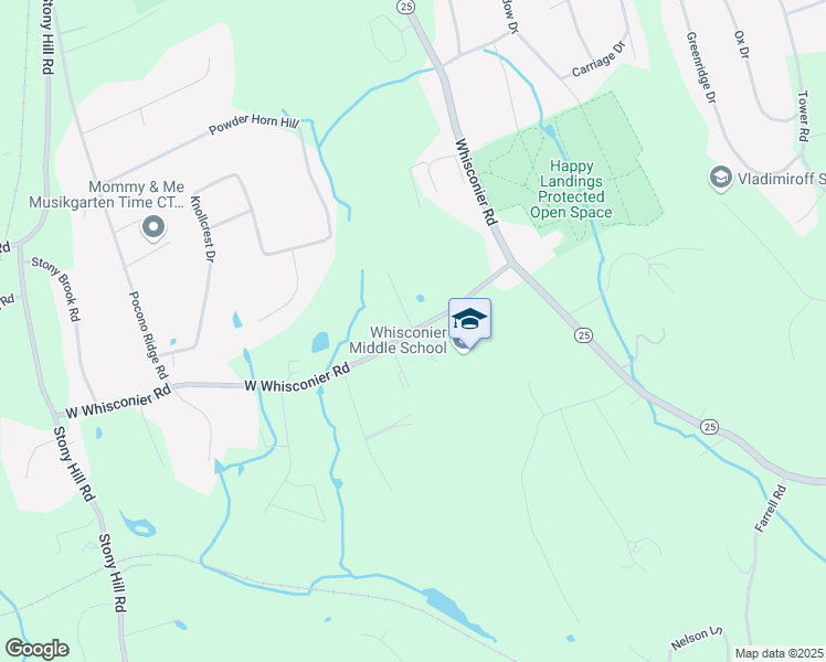 map of restaurants, bars, coffee shops, grocery stores, and more near 17 West Whisconier Road in Brookfield