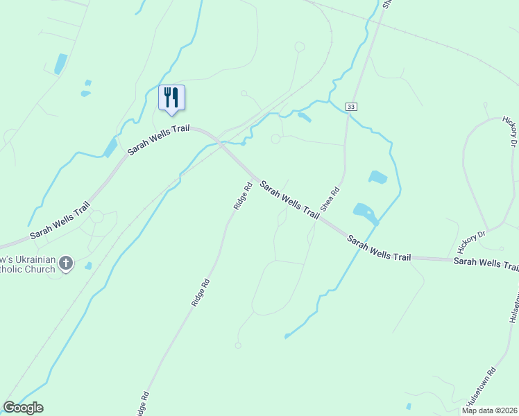 map of restaurants, bars, coffee shops, grocery stores, and more near 103 Sarah Wells Trail in Campbell Hall