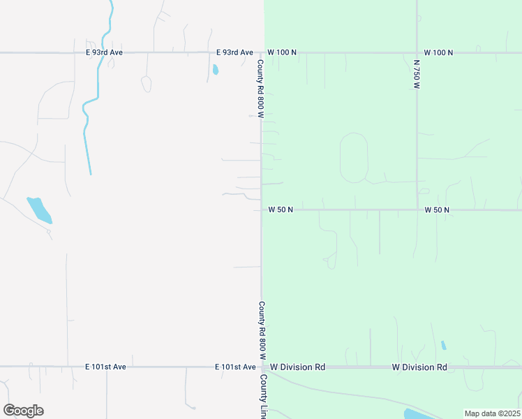 map of restaurants, bars, coffee shops, grocery stores, and more near 9301 North County Line Road in Crown Point