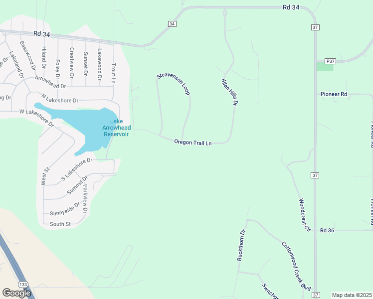 map of restaurants, bars, coffee shops, grocery stores, and more near 10523 Oregon Trail Lane in Blair