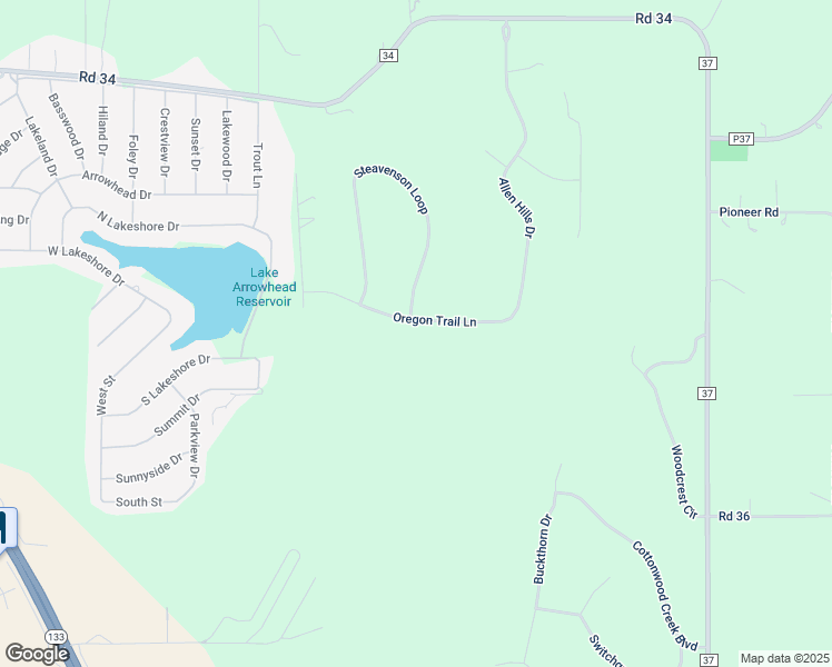 map of restaurants, bars, coffee shops, grocery stores, and more near 10523 Oregon Trail Lane in Blair