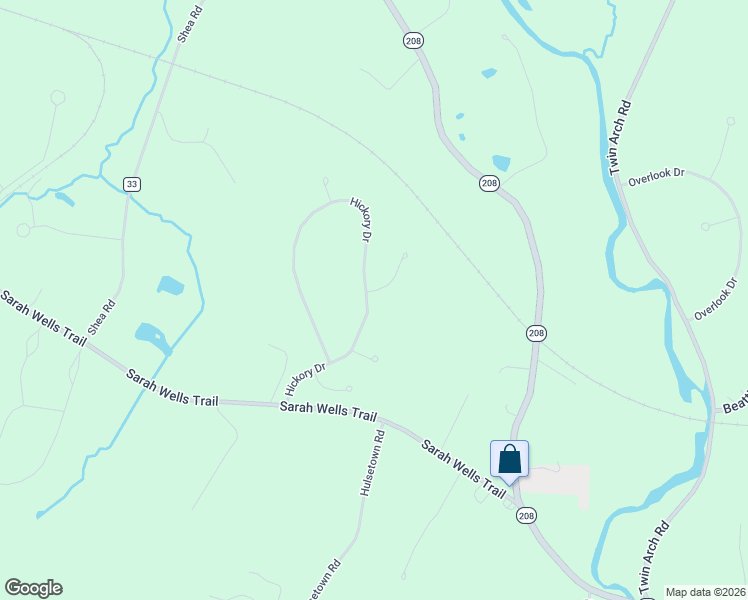 map of restaurants, bars, coffee shops, grocery stores, and more near 16 Hickory Drive in Campbell Hall