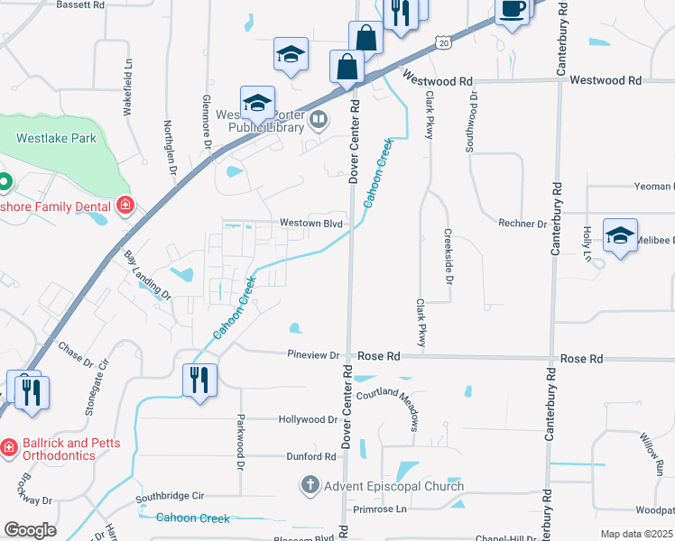 3144 Dover Center Road, Westlake OH Walk Score