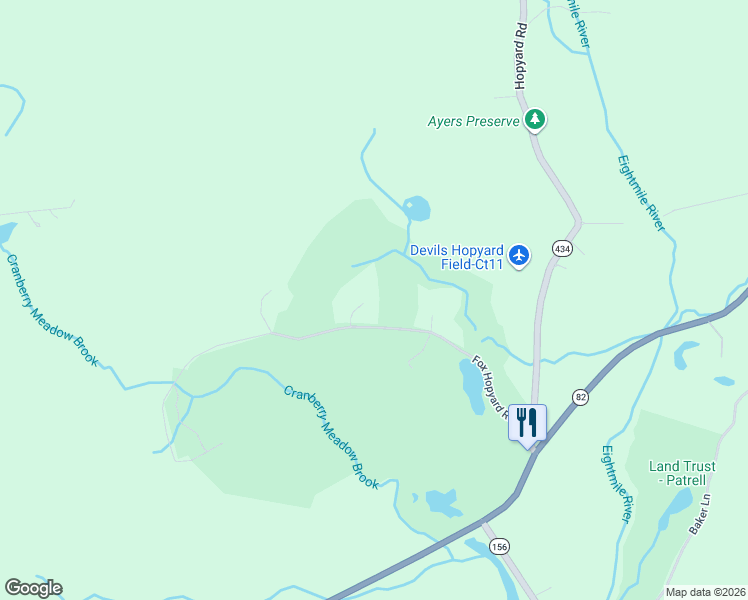 map of restaurants, bars, coffee shops, grocery stores, and more near 205 Fox Hopyard Road in East Haddam