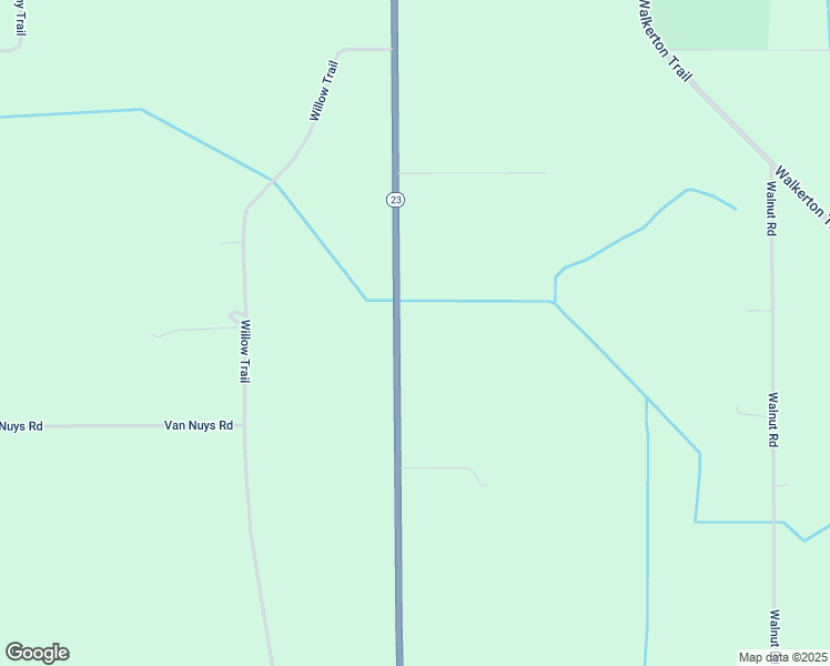 map of restaurants, bars, coffee shops, grocery stores, and more near 72310 Indiana 23 in Walkerton