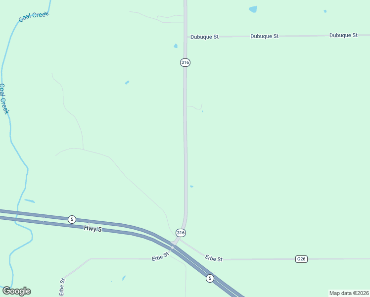 map of restaurants, bars, coffee shops, grocery stores, and more near 5478 316 in Unincorporated