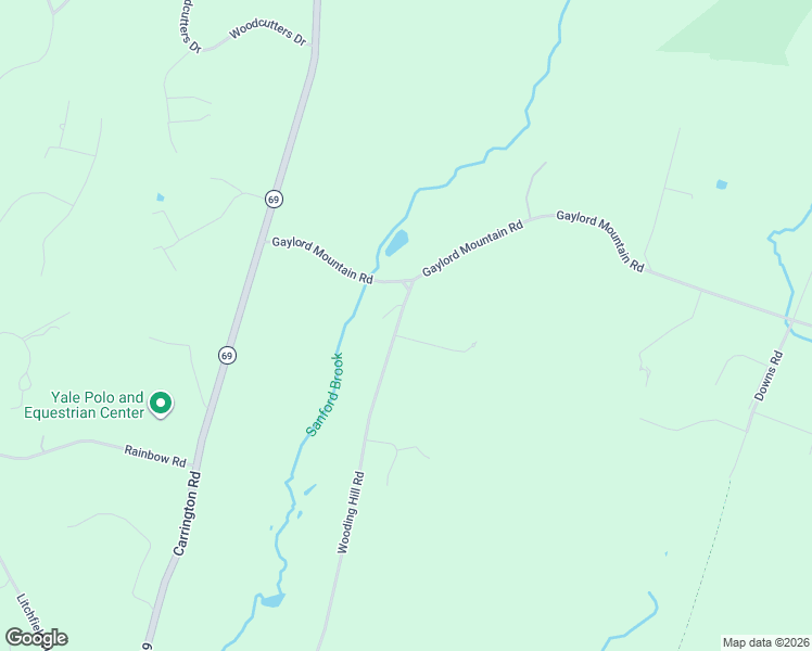 map of restaurants, bars, coffee shops, grocery stores, and more near 328 Wooding Hill Road in Bethany