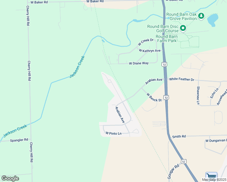map of restaurants, bars, coffee shops, grocery stores, and more near 24416 Clydesdale Court in Manhattan