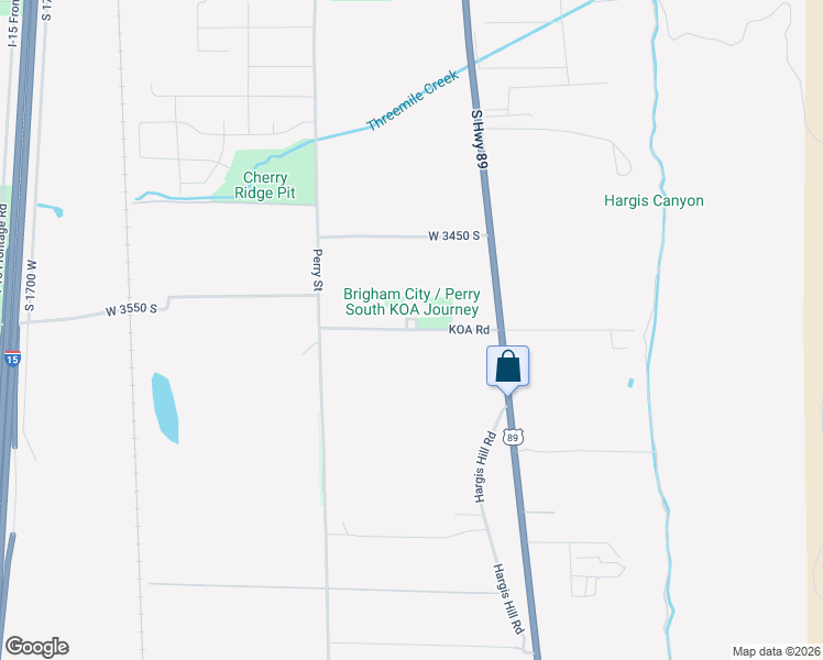 map of restaurants, bars, coffee shops, grocery stores, and more near 995 West 3600 South in Perry