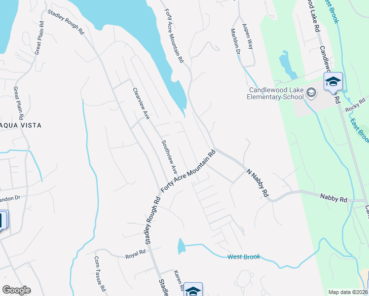 map of restaurants, bars, coffee shops, grocery stores, and more near 9 Valley Road in Danbury