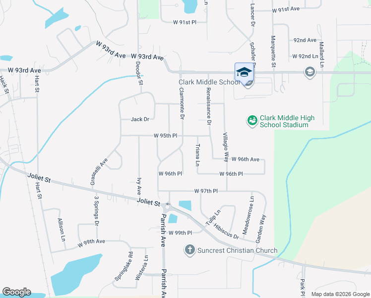 map of restaurants, bars, coffee shops, grocery stores, and more near 9521 Clarmonte Drive in Saint John