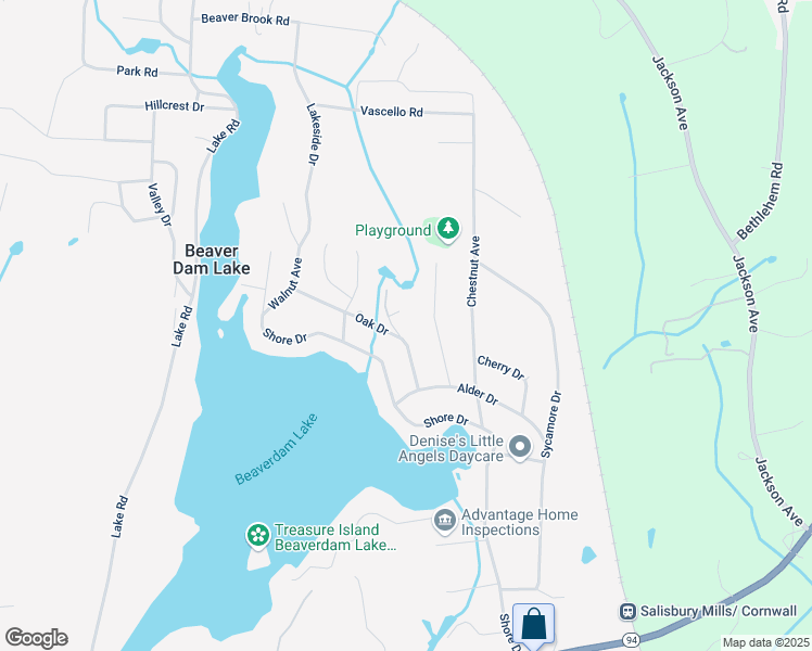 map of restaurants, bars, coffee shops, grocery stores, and more near 4 Willow Avenue in New Windsor