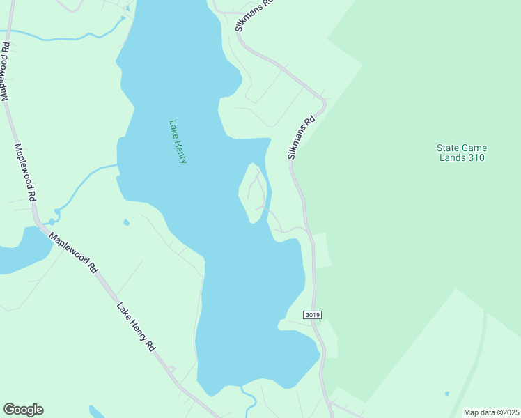 map of restaurants, bars, coffee shops, grocery stores, and more near 129 East Island Lane in Wayne County