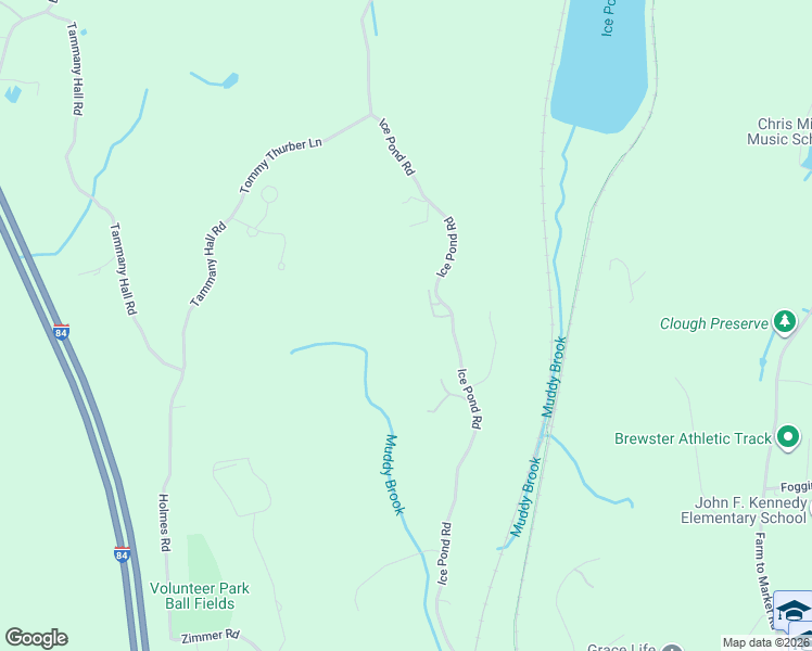 map of restaurants, bars, coffee shops, grocery stores, and more near 175 Ice Pond Road in Brewster