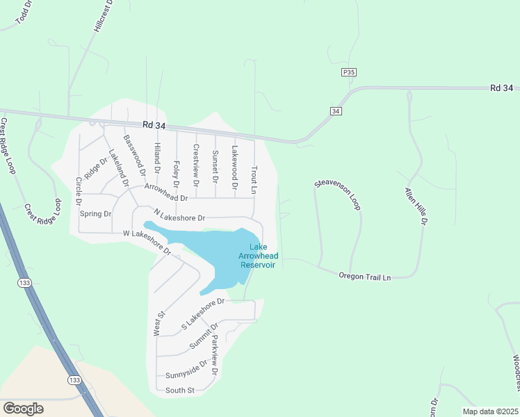 map of restaurants, bars, coffee shops, grocery stores, and more near 10894 North Lakeshore Drive in Blair