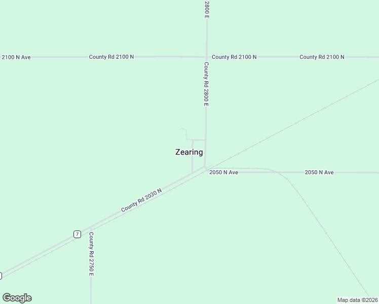 map of restaurants, bars, coffee shops, grocery stores, and more near in Zearing