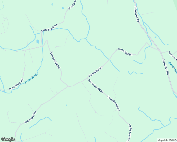 map of restaurants, bars, coffee shops, grocery stores, and more near 45 Butterfield Road in Newtown