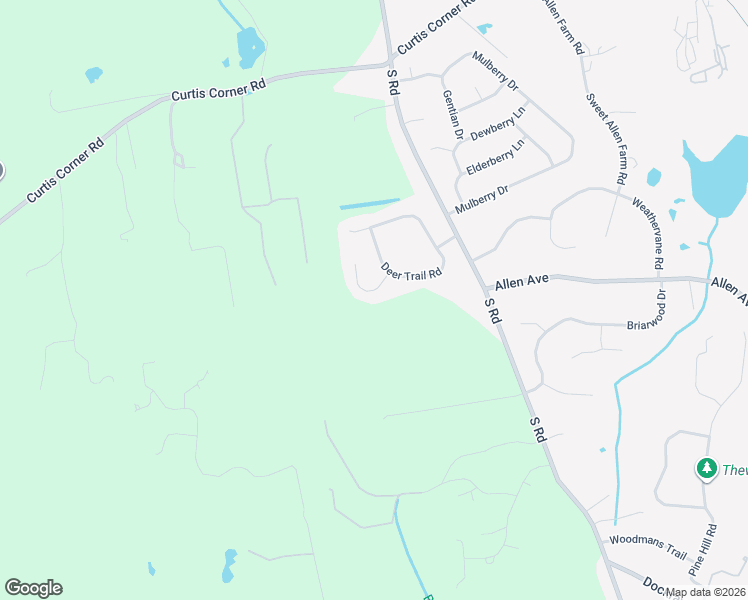 map of restaurants, bars, coffee shops, grocery stores, and more near 30 Fox Ridge Circle in South Kingstown