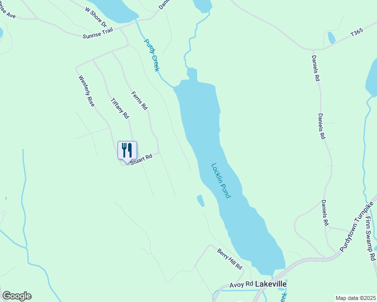 map of restaurants, bars, coffee shops, grocery stores, and more near 18 Sheridan Rd in Hawley
