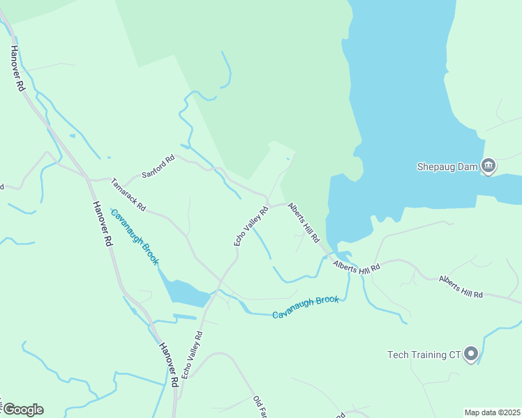 map of restaurants, bars, coffee shops, grocery stores, and more near 53 Echo Valley Road in Newtown