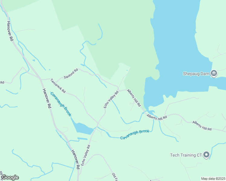 map of restaurants, bars, coffee shops, grocery stores, and more near 53 Echo Valley Road in Newtown