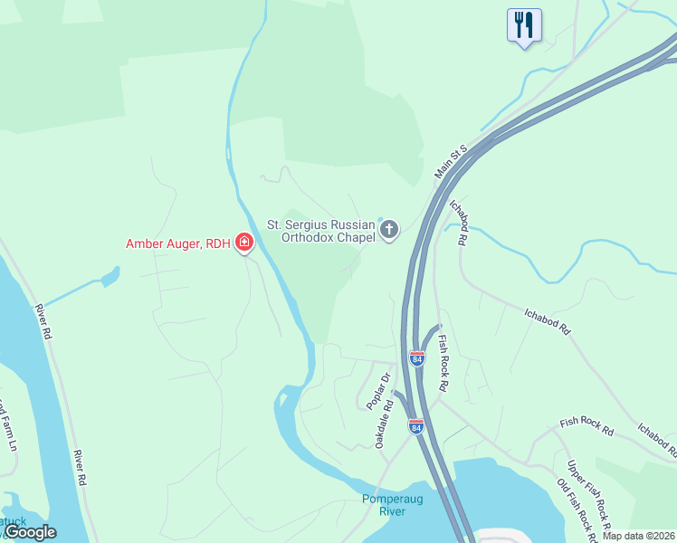 map of restaurants, bars, coffee shops, grocery stores, and more near 51-99 Tolstoy Lane in Southbury