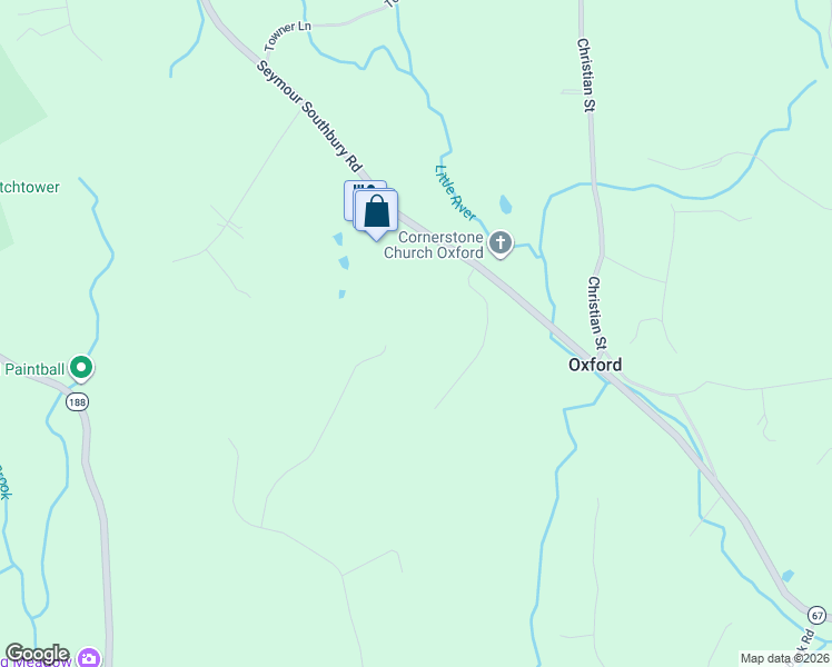 map of restaurants, bars, coffee shops, grocery stores, and more near 24 Deerwood Road in Oxford