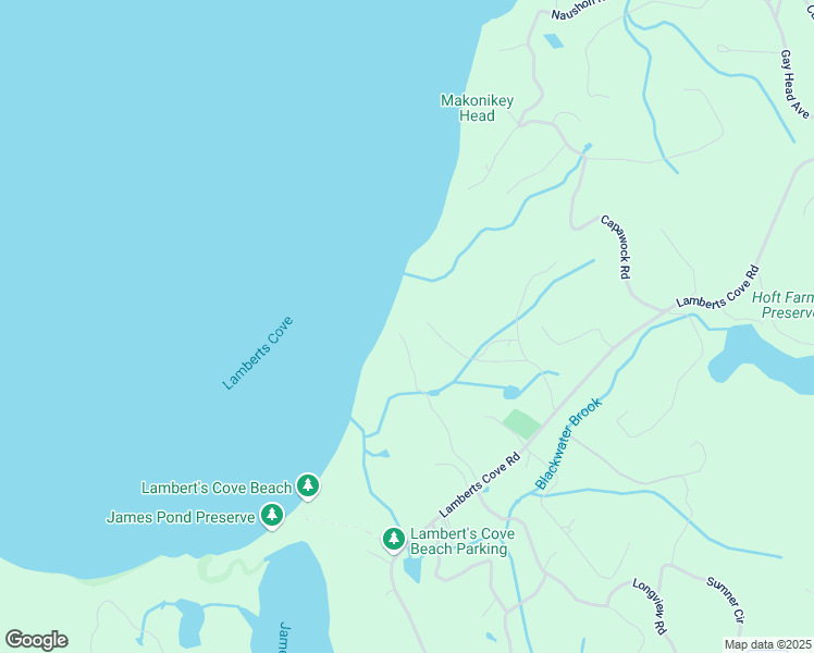map of restaurants, bars, coffee shops, grocery stores, and more near 60 Bartimus Luce Road in West Tisbury
